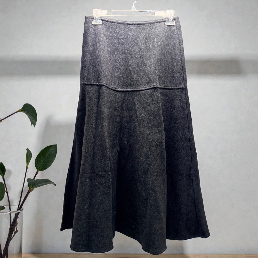 NEW OGL FuzzLuxe Flared Maxi Skirt